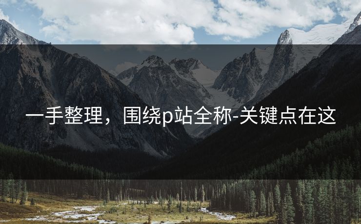 一手整理，围绕p站全称-关键点在这